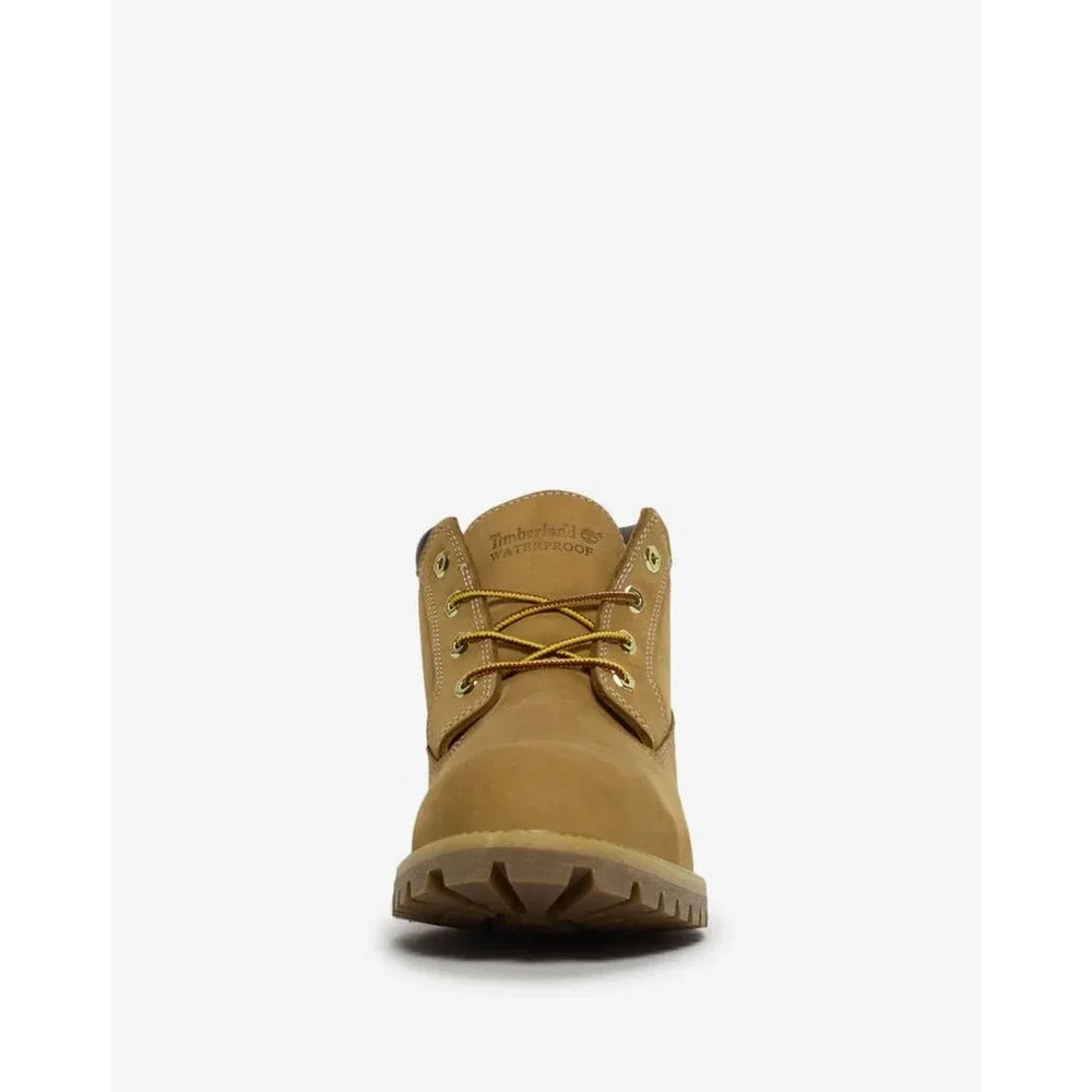 Mens Size 11  - Timberland Rockaway Mid LC Waterproof CH Beige Boots Nubuck